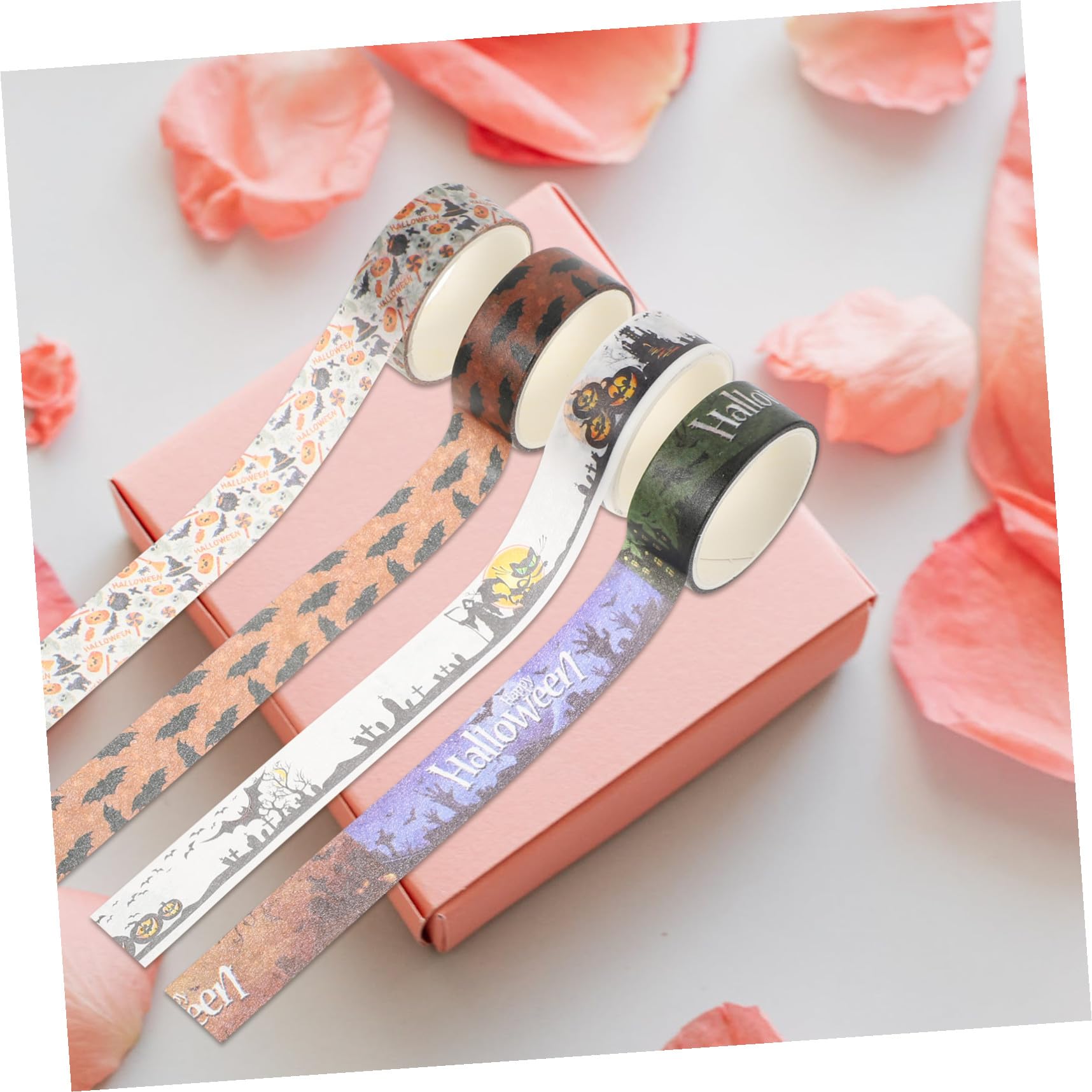 SEWACC 168rollos Cintas Washi De Halloween Decorativos para Manualidades y por y Proyectos