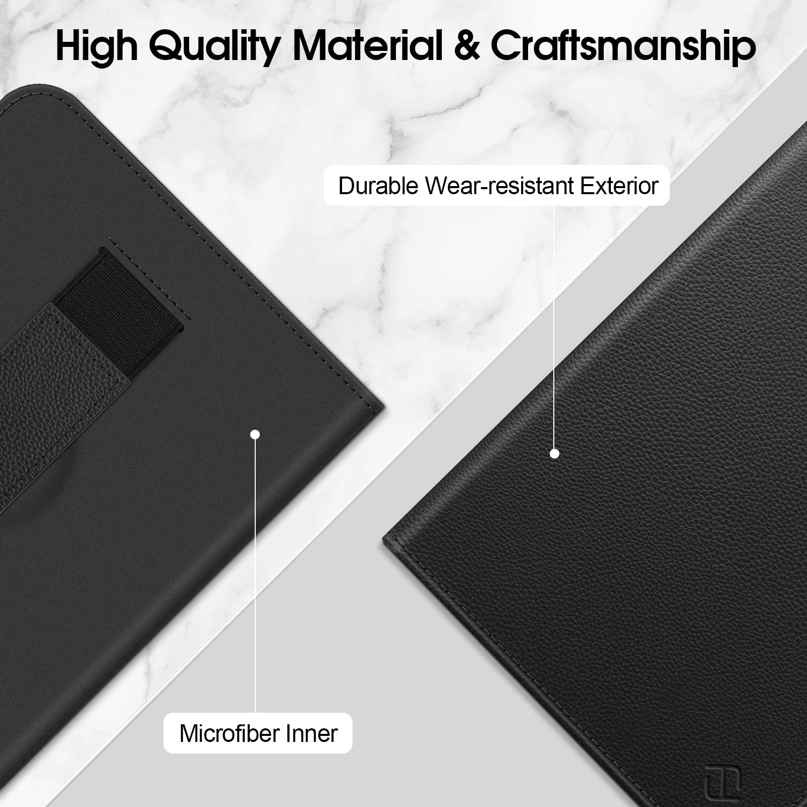 Custodia Per Amazon Fire HD8" (6/7/8/10/12°) Supporto Maniglia EVA - Foto 5