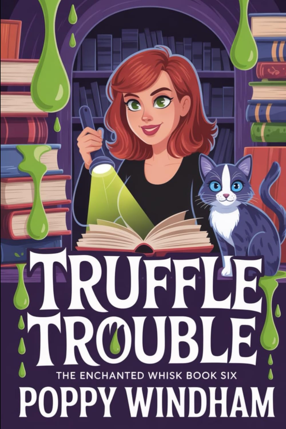 Truffle Trouble: A Paranormal Cozy Mystery (The Enchanted Whisk)