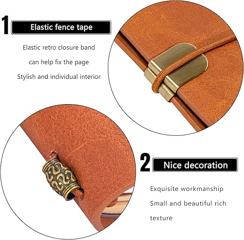 Miniatura 6 de Vetbuosa Regalos conmemorativos para la pérdida del marido, diario de cuero, regalos de condolencias por pérdida del marido, regalos de duelo por