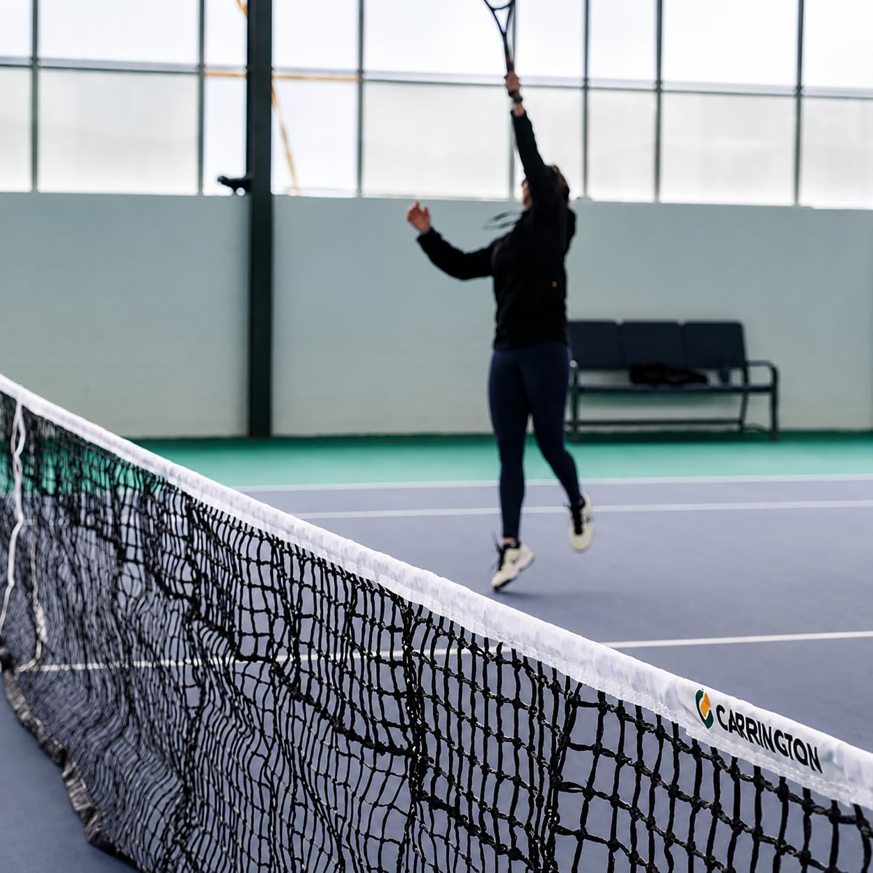 CARRINGTON® Filet de Tennis Expert - Ultra Durable - Bandes en PVC sur Les côtés et en Bas