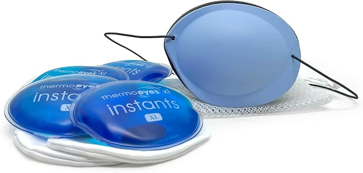 Eye Eco Stye Kit XL - العين اليمنى، أزرق - توفر Stye Kit راحة مهدئة للعيون الجافة والمتهيجة