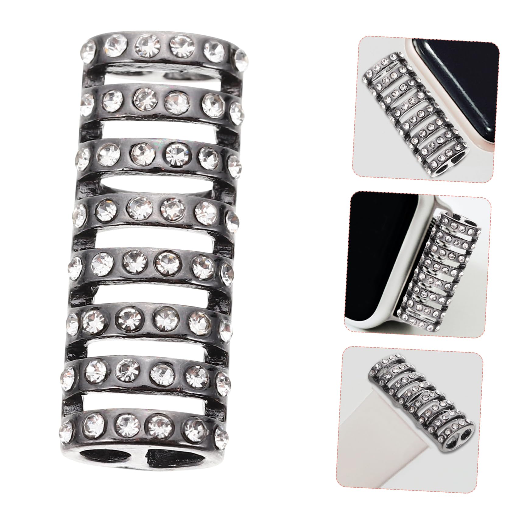 Uonlytech 30 Pièces Bracelet Connecteur Montre Ceinture Connecteur Délicat Montre Connecteur Bracelet De Adaptateur Bling Adaptateur Remplaçable Connecteur Le