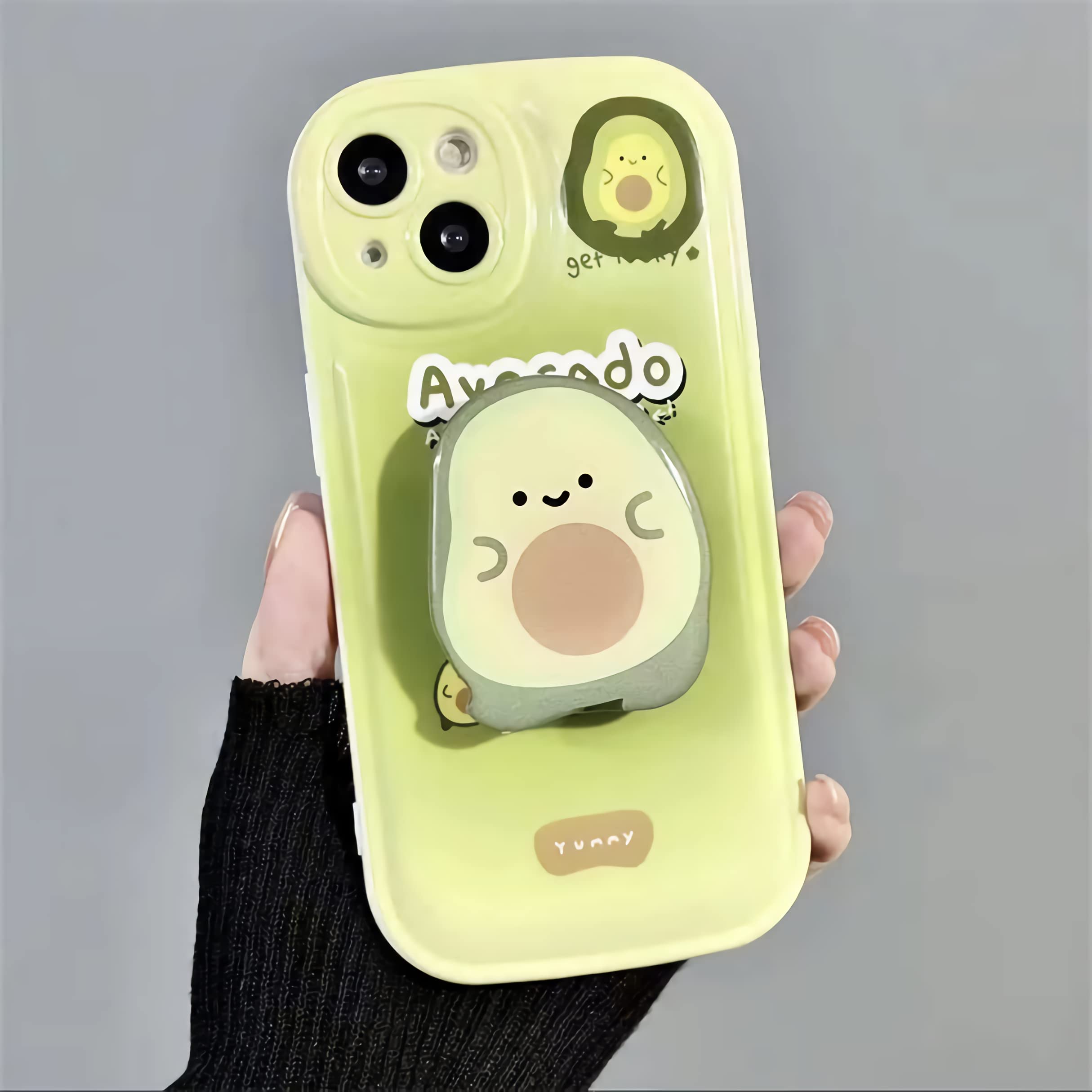 Amazon.co.jp: Seconddog iPhone 14 Plus用ケース、かわいい漫画