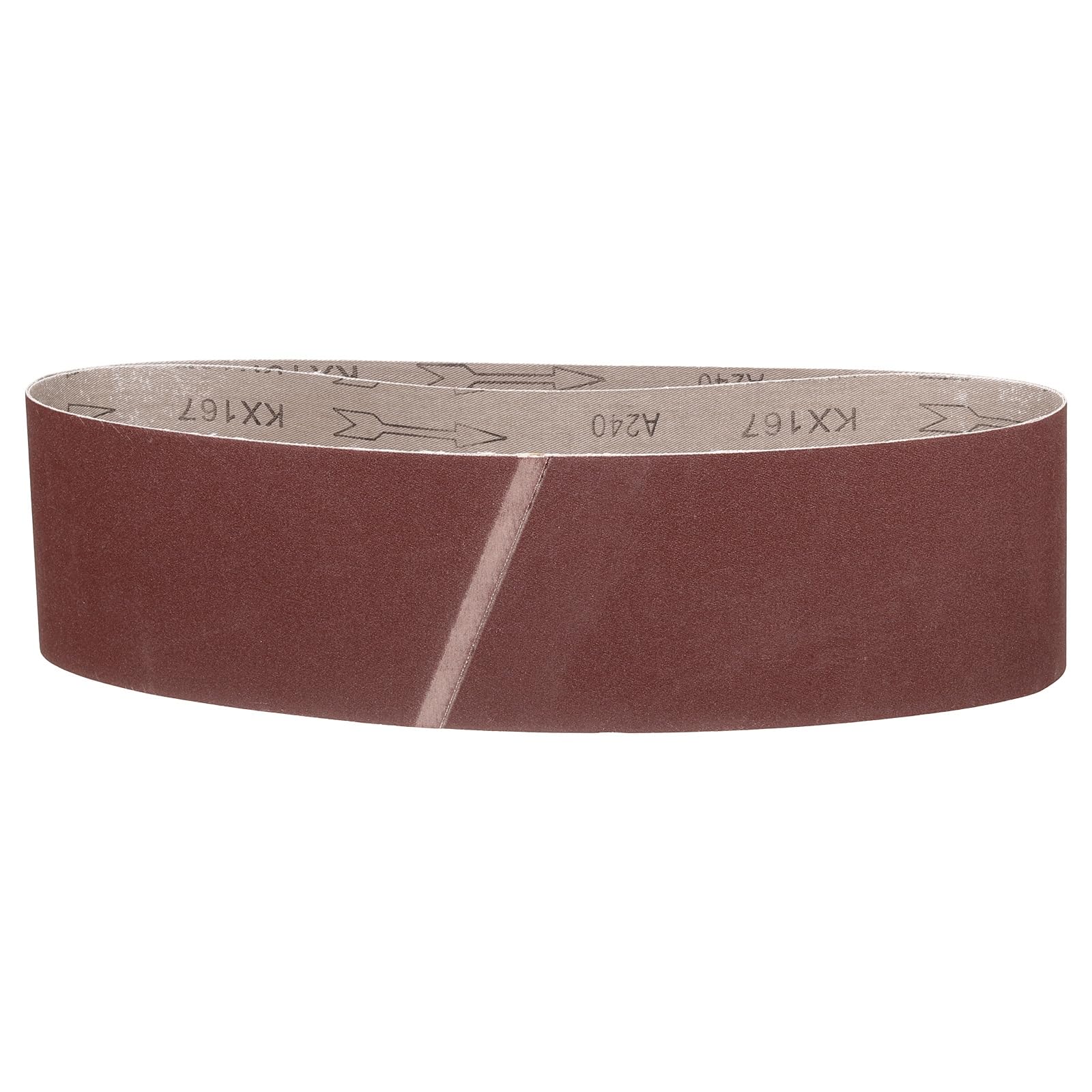 CoCud 152mm x 1220mm Sanding Belt, 2 Pcs 240 Grit Knife Sharpener Belts Work Sharpening for Belt Sander Knife Carving Tool Metal Working