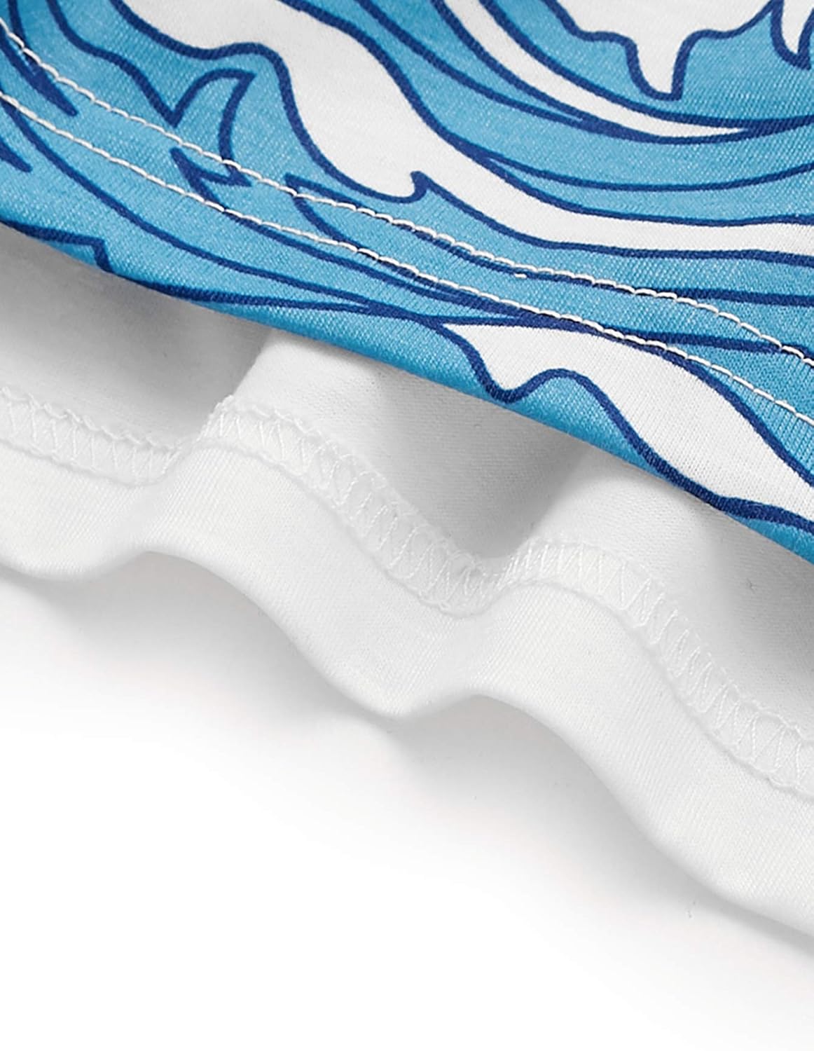 SweatyRocks Women's Cactus Print Crop Top Summer Short Sleeve Graphic T-Shirts Large White-7