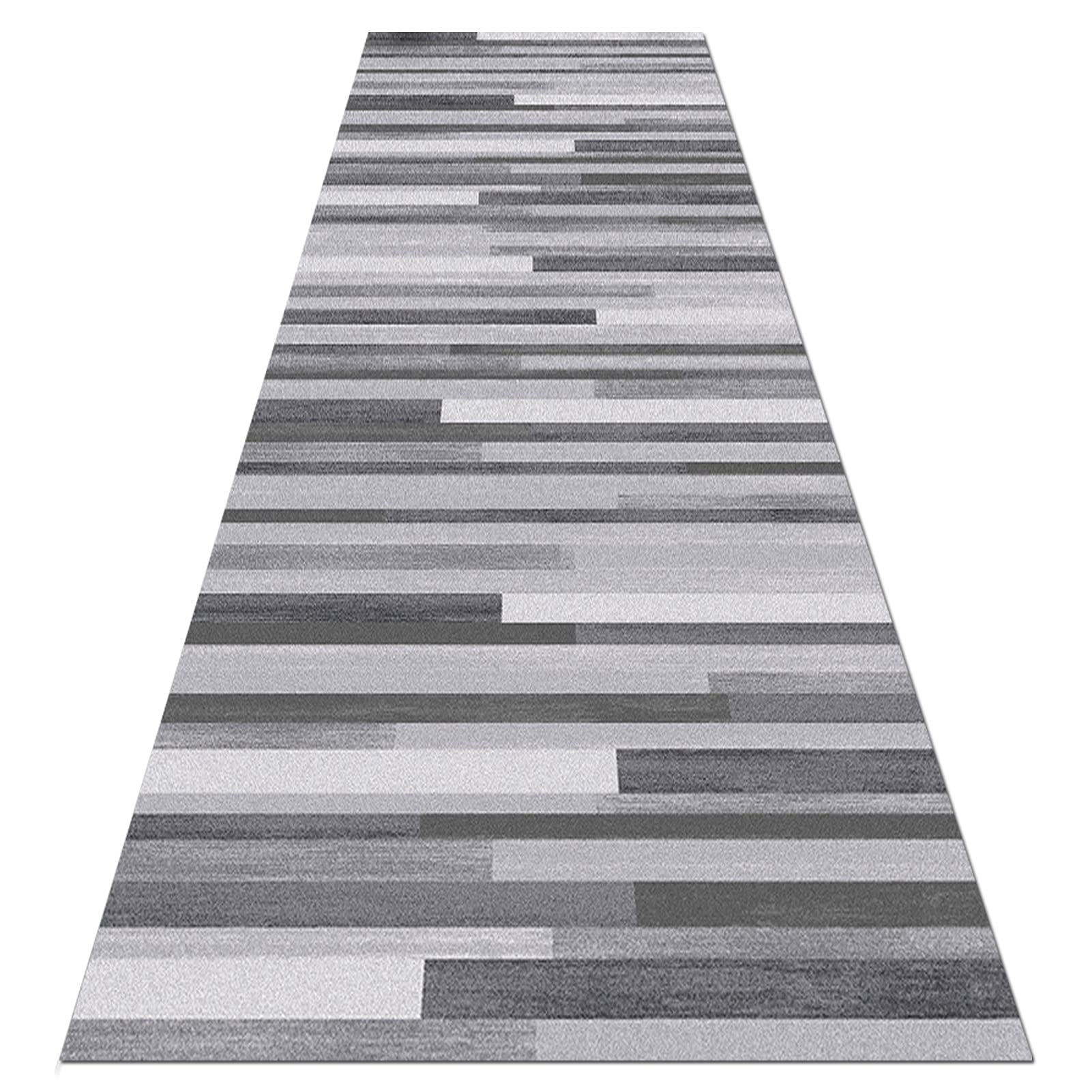 YJRBZ Carpet Runner for Hallway 1m 1.5m 2m 2.5m 3m 3.5m 4m 4.5m 5m 5.5m 6m Extra Long Gray Runner Rug - Width 60cm 70cm 80cm 90cm 100cm 120cm (Color : Gray, Size : 80×300cm/2.6ft×9.8ft)