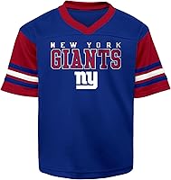 Vista 8 de Outerstuff NFL Teams - Camiseta tipo jersey de punto para niños y jóvenes varones con logotipo del equipo (8-20)
