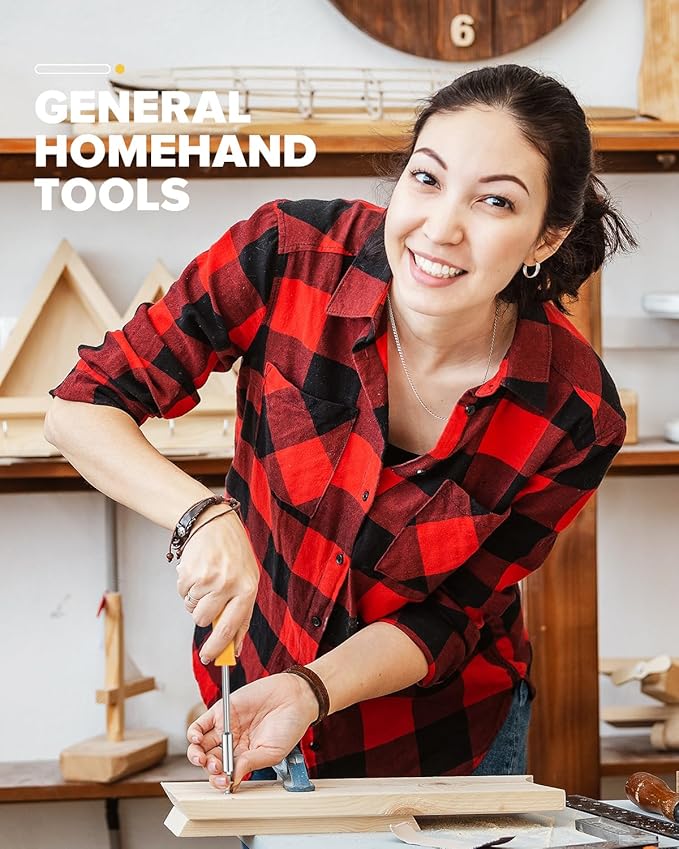 Kit de Herramientas Manuales 24 Piezas para Hogar, Oficina y Garaje miniatura 6