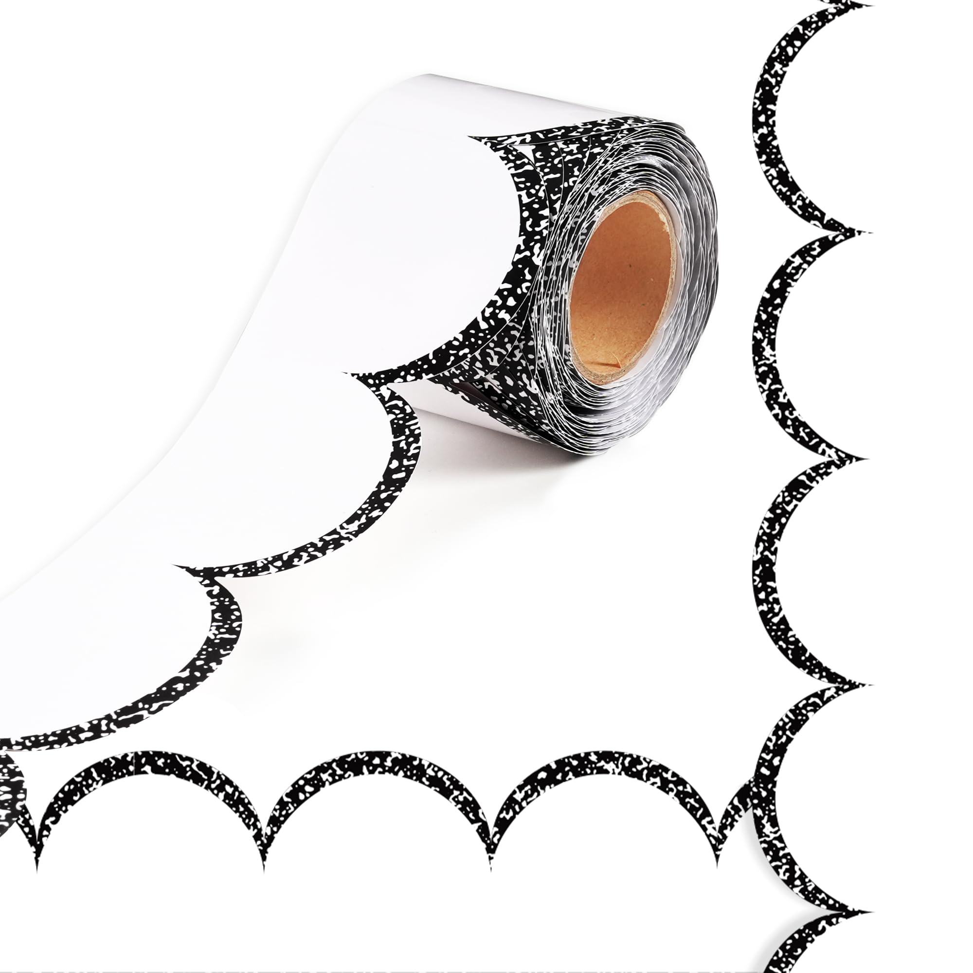 Black & White Bulletin Board Borders - 50 Feet -8 Black & White Bulletin Board Borders - 50 Feet -8