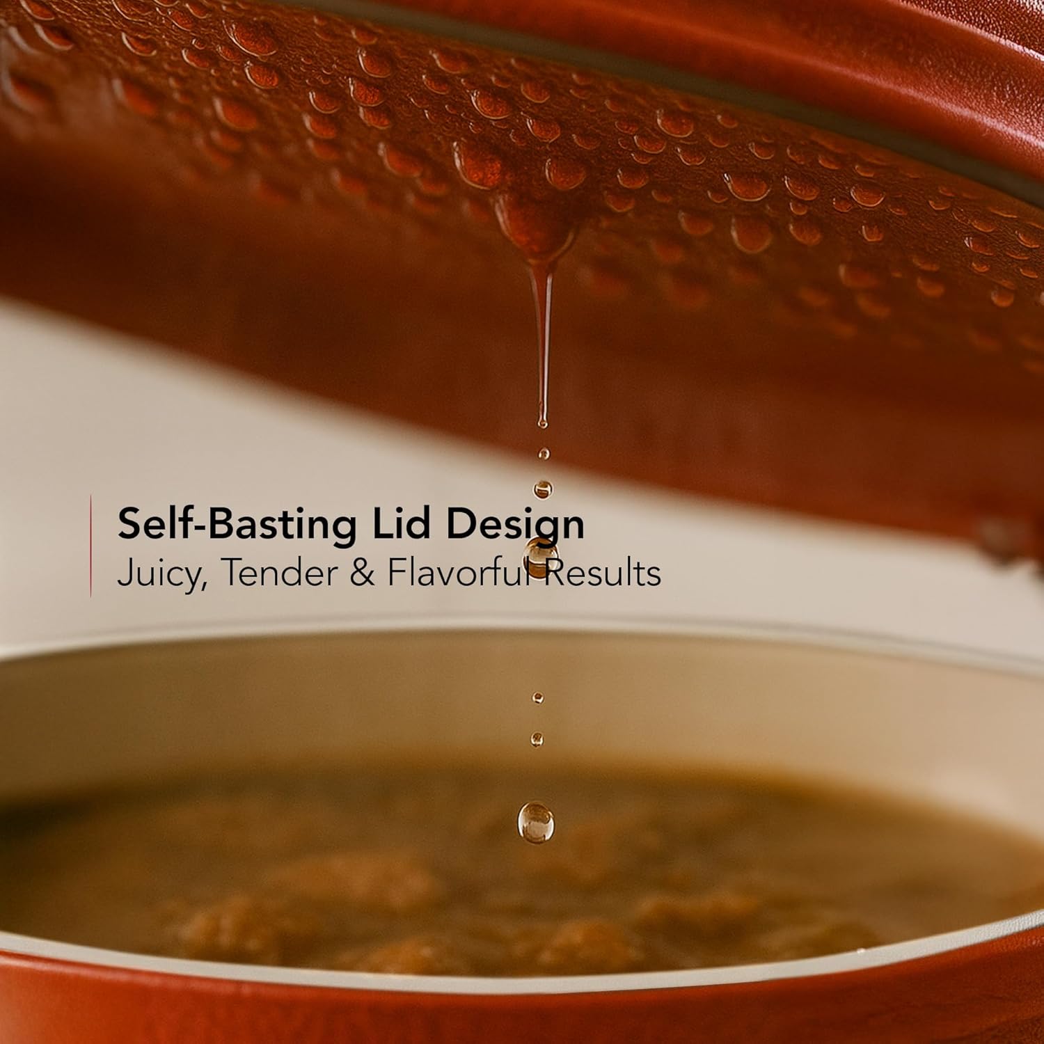 OVENTE Dutch Oven Pot with Lid, 4.6 Quart Aluminum Non-Stick Coated Cookware for Sourdough Bread Baking, Braising, Cooking Soups and More, Oven and Dishwasher Safe, Works on All Stovetops, Red DOA546R