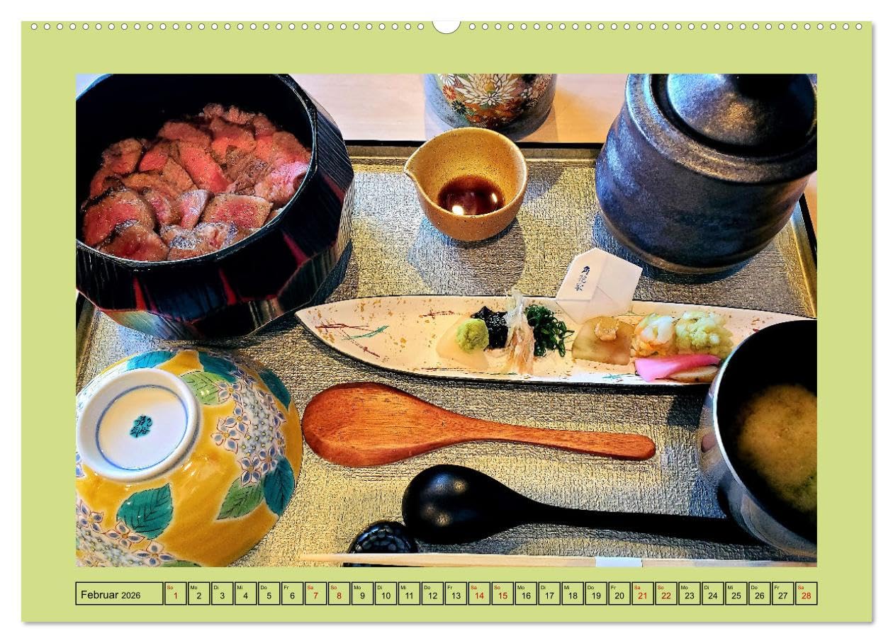 Die Asiatische Küche - Eine kulinarische Reise durch Asien (hochwertiger Premium Wandkalender 2026 DIN A2 quer), Kunstdruck in Hochglanz: Die ... Gewürzen ergänzt wird. (CALVENDO Lifestyle)