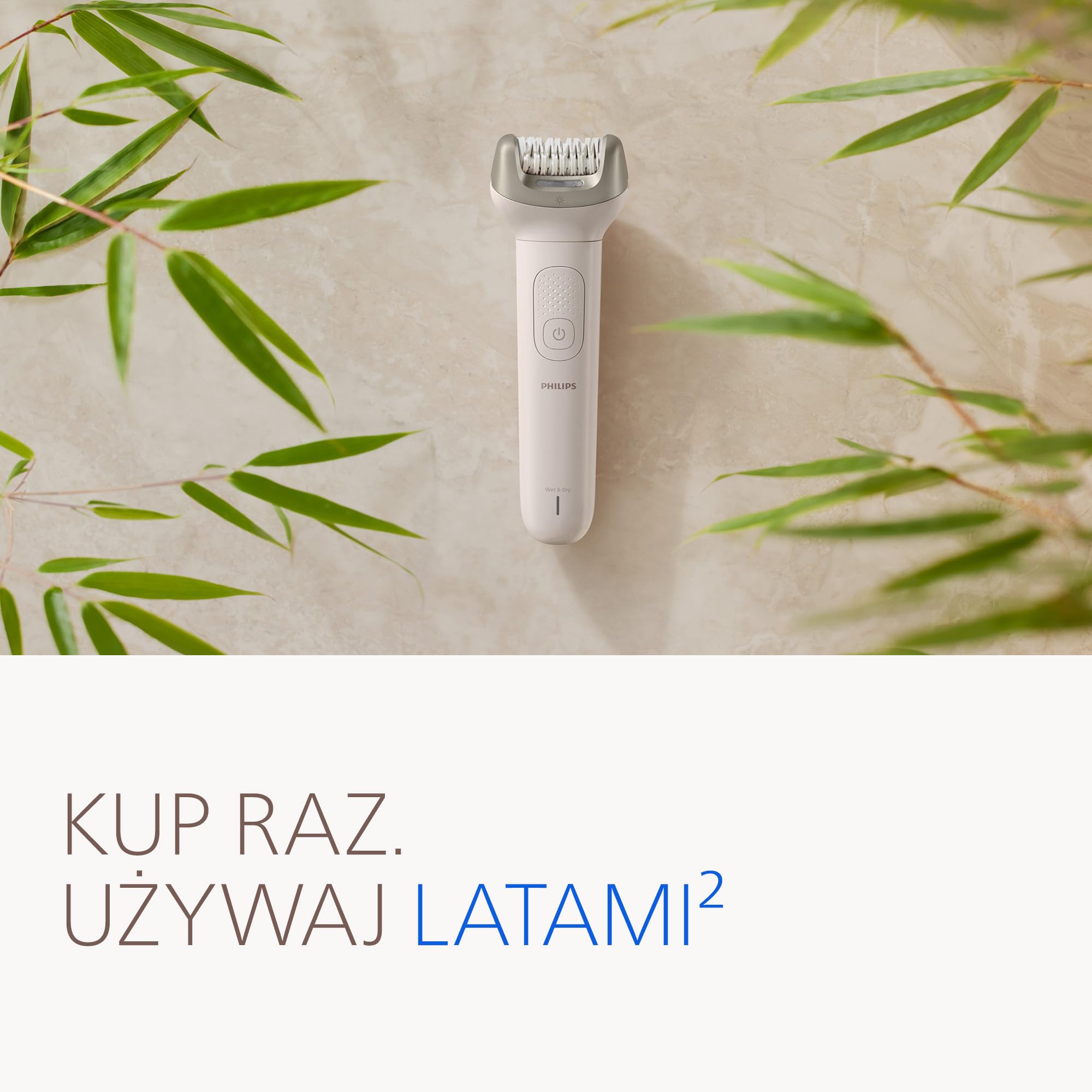 Philips Beauty Set – uniwersalny zestaw pielęgnacyjny do ciała i twarzy, do używania na mokro lub na sucho, depilacja oraz pielęgnacja ciała i skóry, model BRE749/00