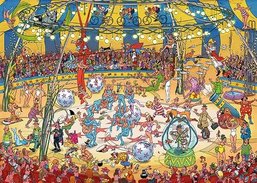 Jumbo, Jan Van Haasteren - Acrobat Circus, Jigsaw Puzzles for Adults, 1,000 Piece