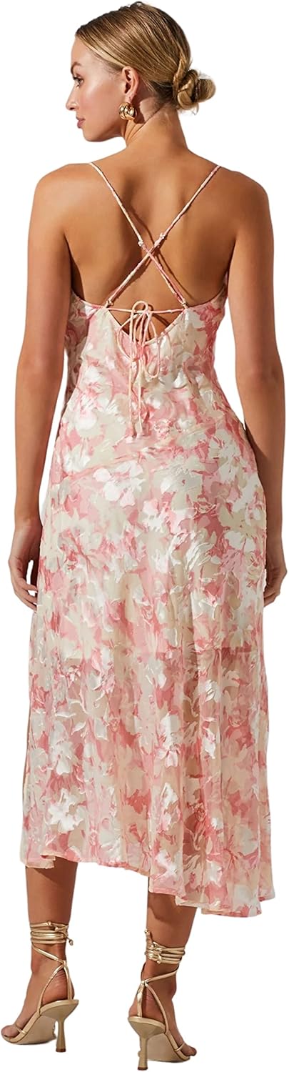 astr the label gaia dress hunter green SAPPHIRA DRESS main image 0