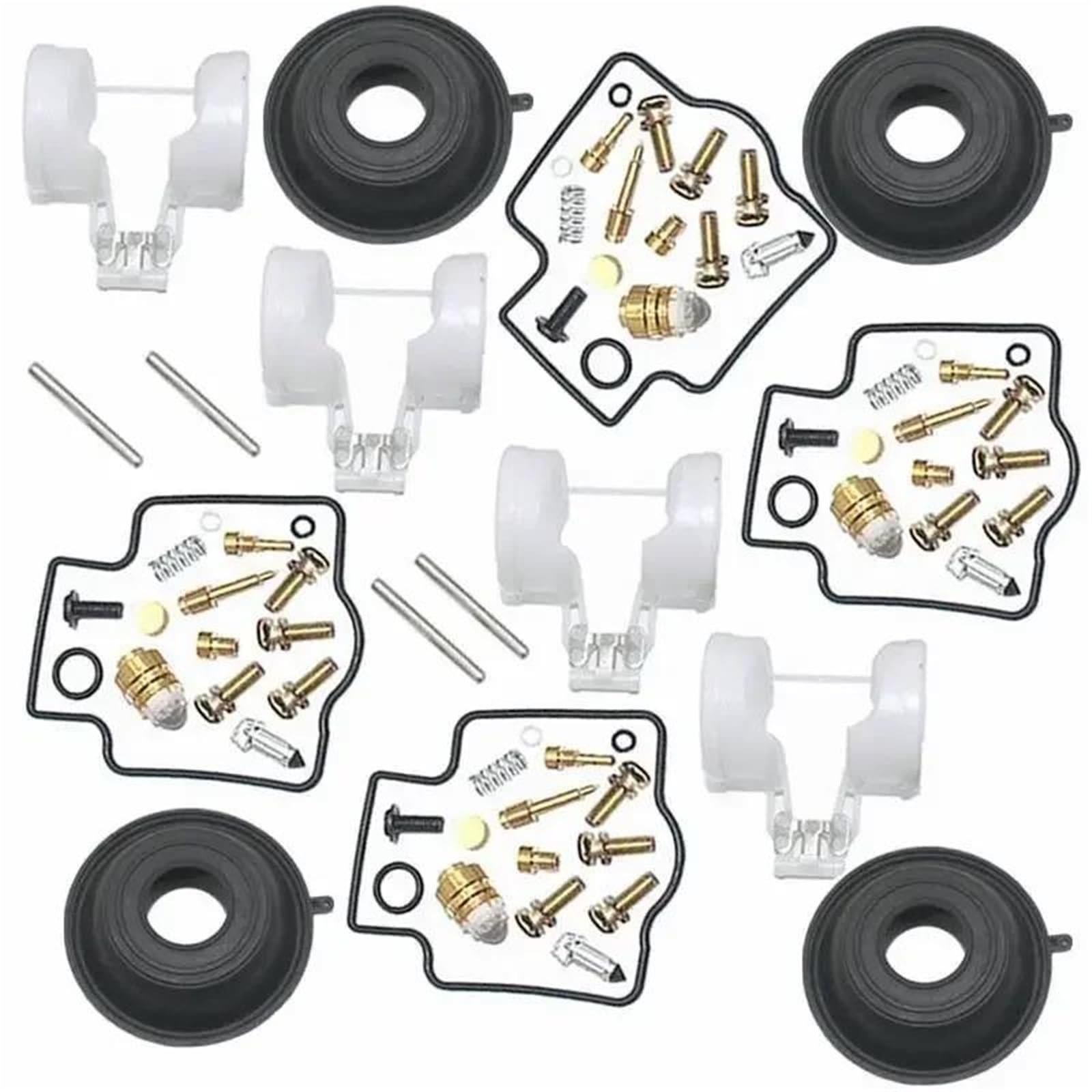 Kit guarnizioni Membrana Kit di Riparazione del Carburatore per Motocicletta per Y&amaha YZF600 R 1997-2007 YZF600R YZF 600 Carburatore Galleggiante Membrana