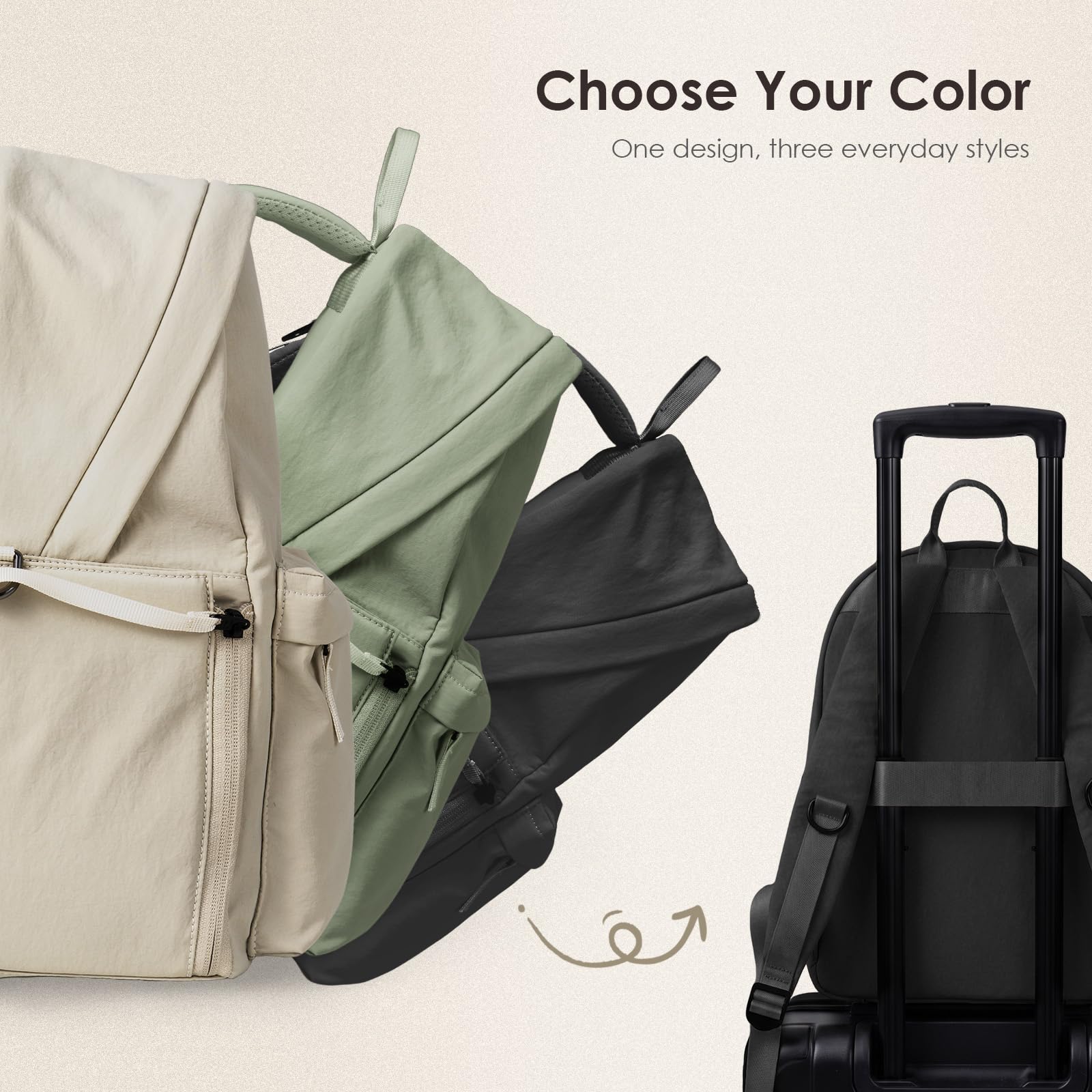 TARION Zaino Fotografico Borsa Fotografica: Zaino Fotocamera per Tutti i Giorni Casuale Leggra con Scomparto per Laptop da 14 pollici per Fotografia Reflex ONCE IT 15 (Nero)