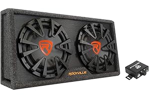 Rockville RG212CA 12-Inch Dual Vented Subwoofer for Truck