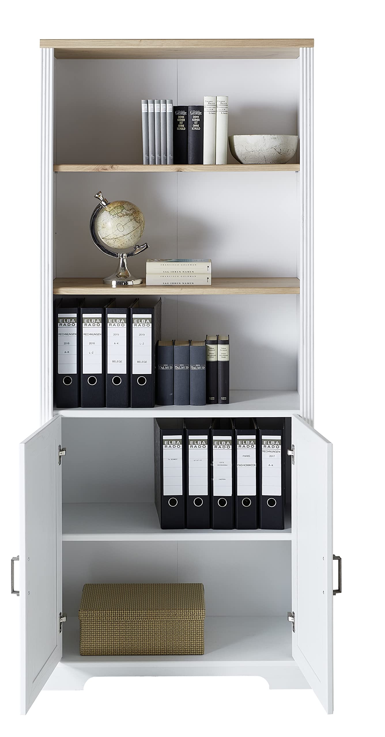 möbelando Büro-Set Arbeitszimmer Kombi Komplettset Büroprogramm Jillana VI (10-teilig)