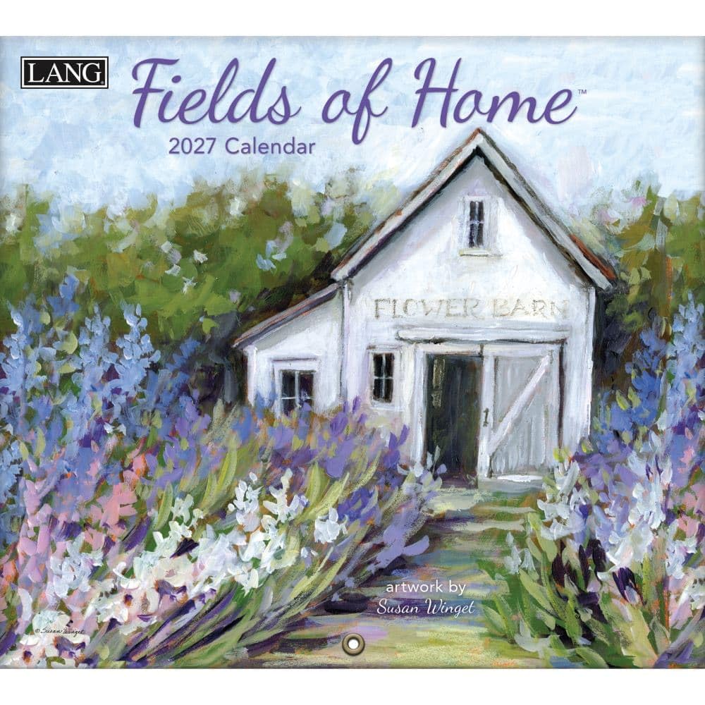 Fields of Home 2027 Wall Calendar by Susan Winget