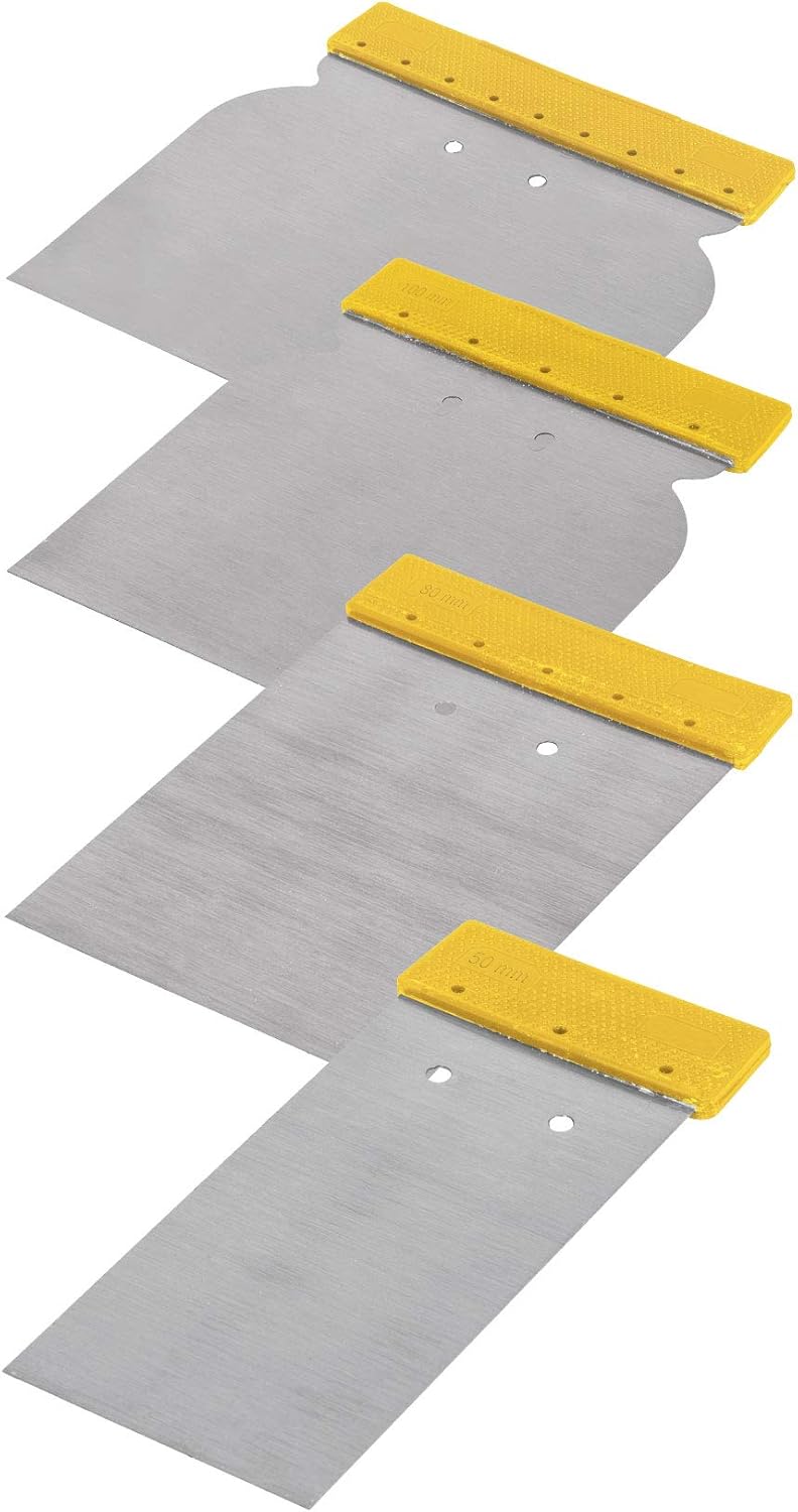 Set of 4 shims, plastic handle, Pretul