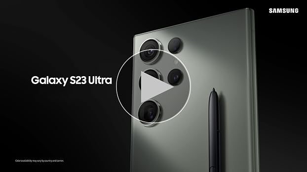 Samsung Galaxy S23 Ultra 5G AI Smartphone (Phantom Black, 12GB