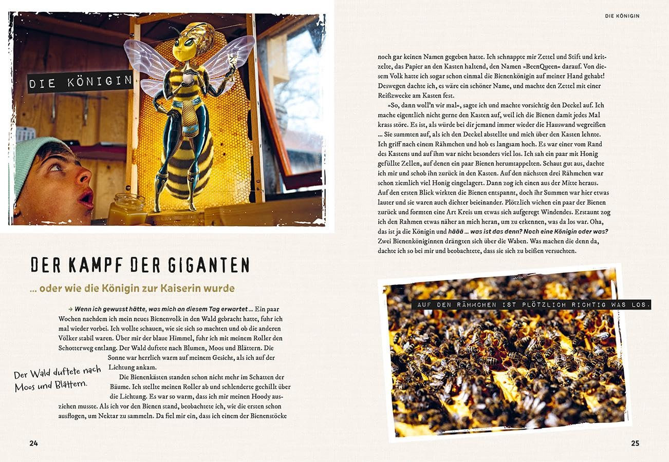 Quentins Welt der Bienen. #meetthebeefamily - Beesteez: Naturschutz mit Spaß! So krass lebt ein Bienenvolk: Erstaunliches über Wildbienen & Honigbienen plus Tipps, wie wir Bienen helfen können