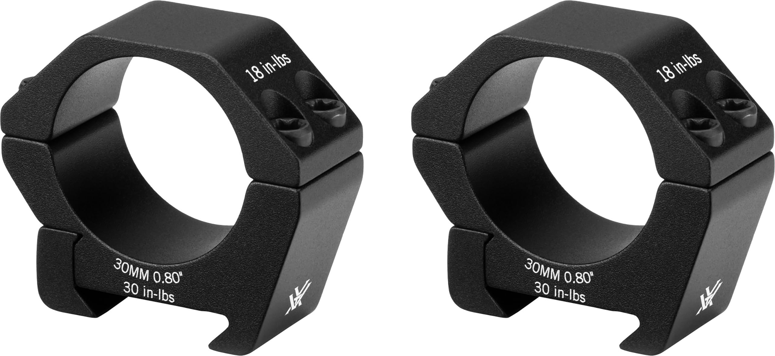Vortex Sport Riflescope Rings (30mm - Low (.80"))