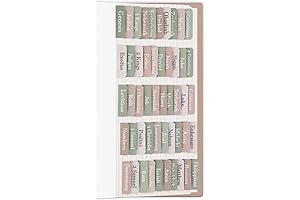 Sage Green Bible Book Index Tabs, Laminated