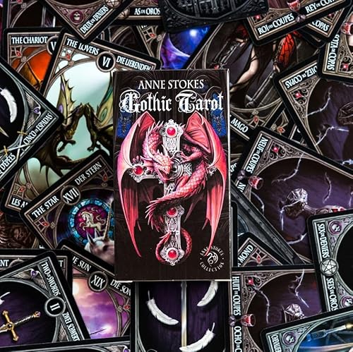 Baraja Tarot Gótico de Anne Stokes para Lecturas Místicas