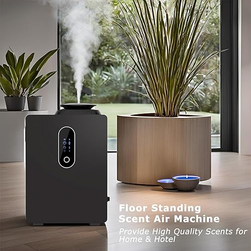 Miniatura 6 de Máquina difusora de aroma HVAC mejorada 2025 de 33.8 fl oz, máquina de aire de aroma con WiFi para el hogar, cobertura del difusor de hotel de 6000