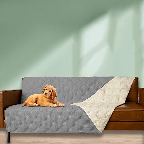 Miniatura 6 de Ameritex - Manta impermeable para cama de perro con parte trasera antideslizante para muebles, cama, sofá