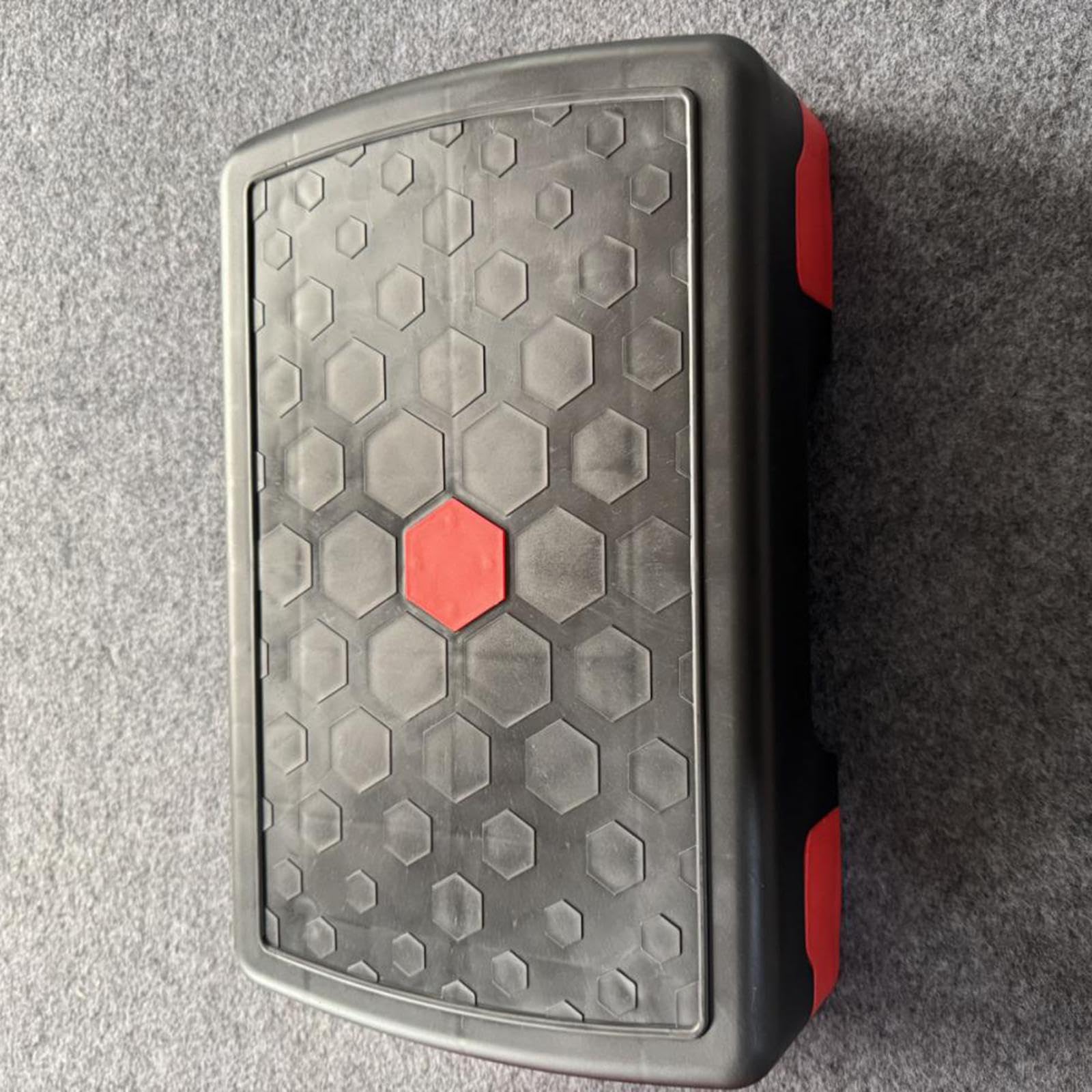 CALANDIS™ Aerobic Stepper Multifunctional Exercise Step Platform for Home Gym Strength Red Black | Step/Riser Sets | Fitness Equipment & Gear | Fitness Running & Yoga-image-25