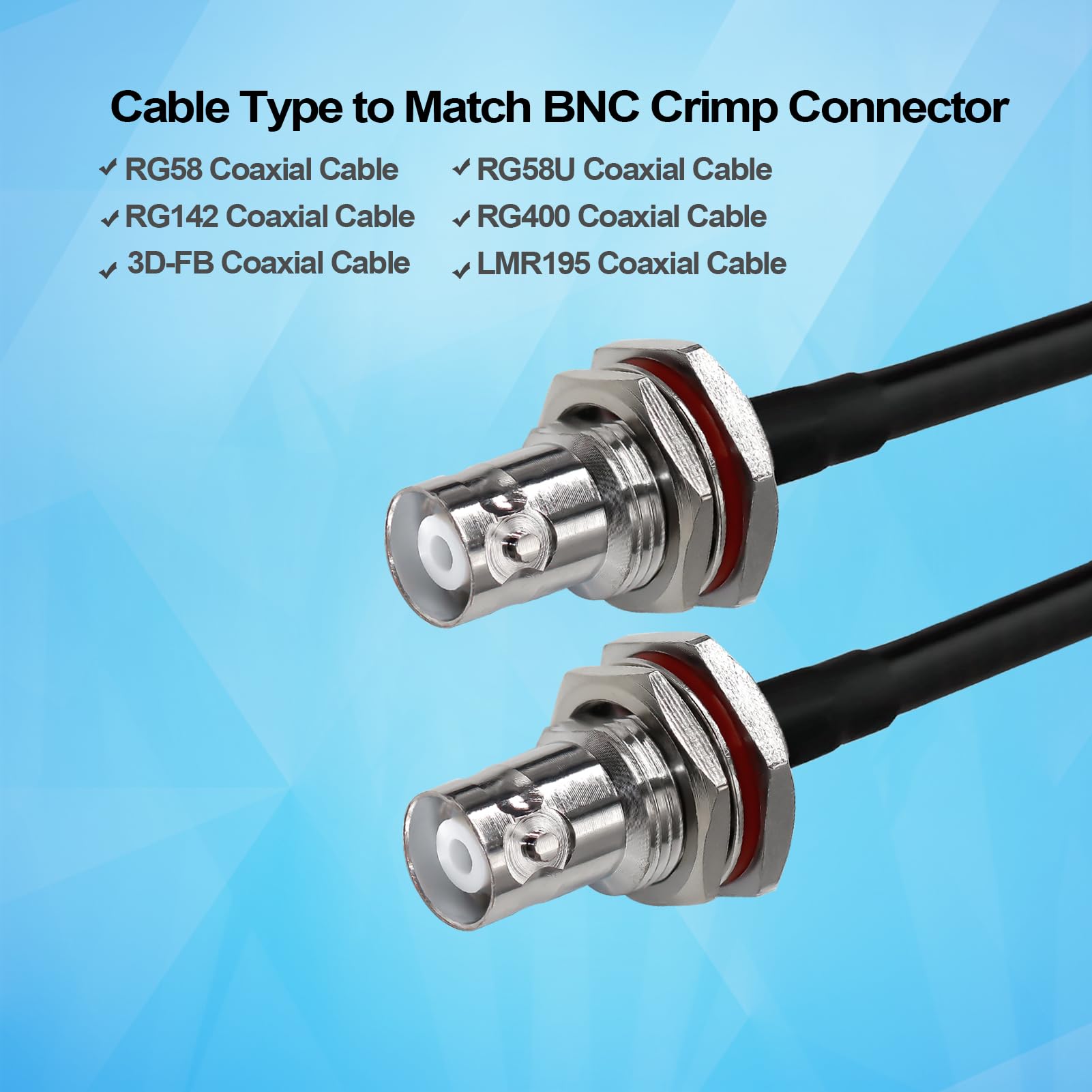 Superbat MMCX Femelle Jack à RP-SMA Jack Femelle C... - Grandado - Foto 8