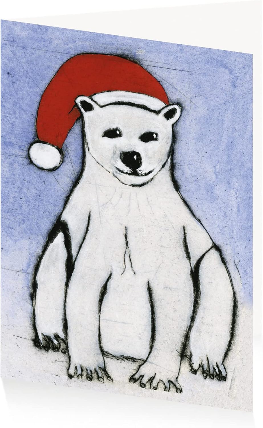 Royal Academy Richard Spare Christmas Bear Pack of 10 Christmas Cards (17 x12cm), Multi, 17 x 12cm - Image 3