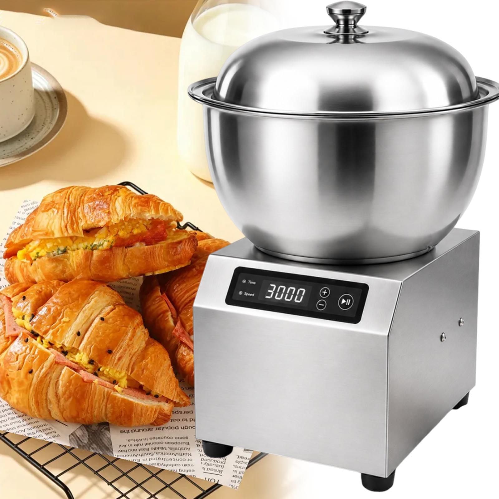 Mixer Spirale Elettrico per Impasto Panetteria Pizzeria 8KG