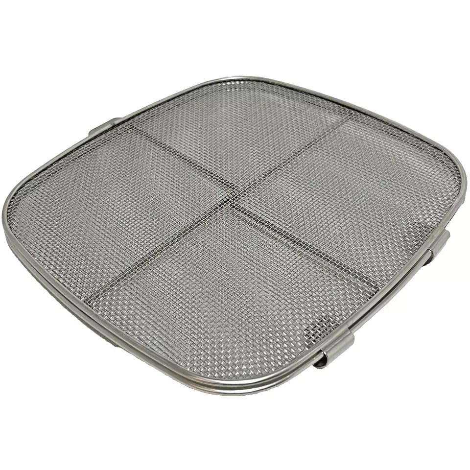 #108KY300 Splatter Shield Stainless Steel 5-in-1 Indoor Grill Air Fryer AG300 AG300C AG301C AG302 AG400 Durable New Replacement Parts for Ninja Foodi
