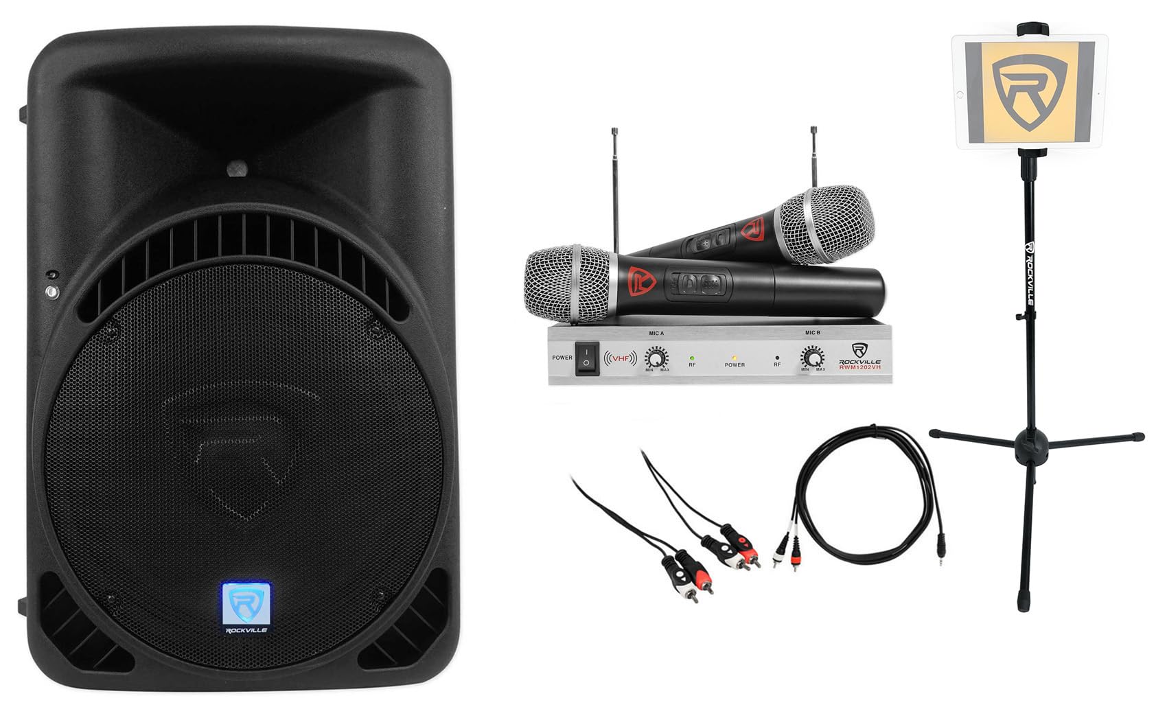 Rockville Bundle:(1) Rockville RPG15BT V2 15