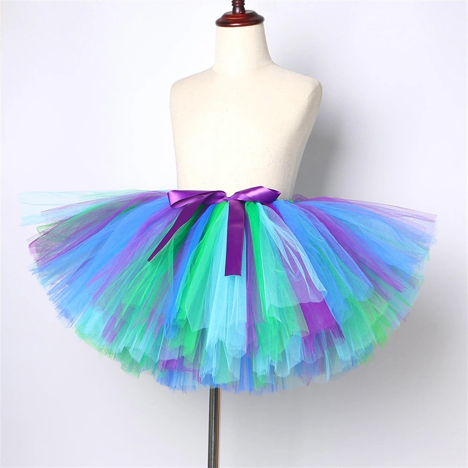 Falda Tutu Falda tutú for niñas, Traje de tutú de Ballet Esponjoso for niños, Disfraces de cumpleaños, Vestido de Fiesta de Princesa para Baile,Cumpleaños,Fiesta(Only Skirt,14T)