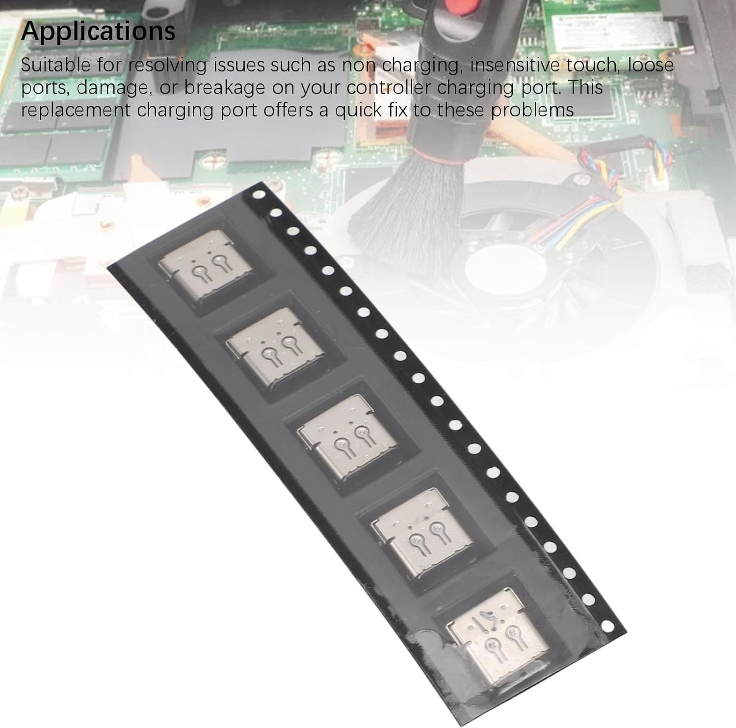 Type C Ports Game Console Handle Charging Interface Replacement for XboxSeries S Series X Elite Series 2 Wireless Controller, 5PCS - Image 8