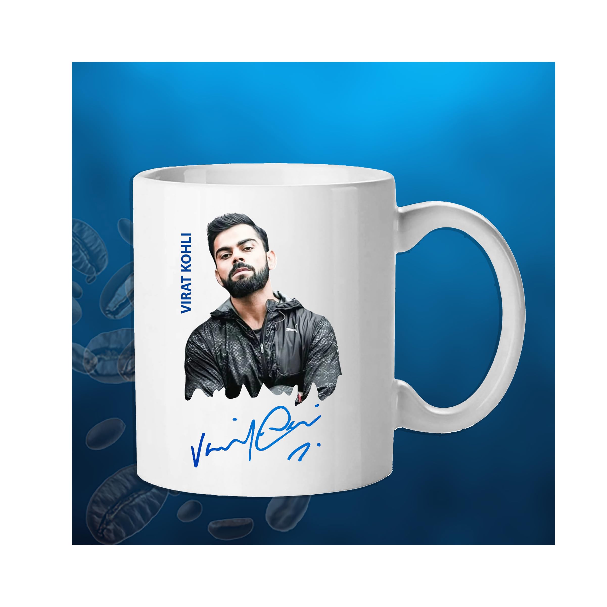 Buy Achchha Gift Virat Kohli Signature Coffee Mug for Virat Fans