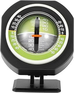 Car Inclinometer, High Accuracy Green Slope Gauge LED with Hex Screwdriver for Measure Inclination for Measure Slope for Car