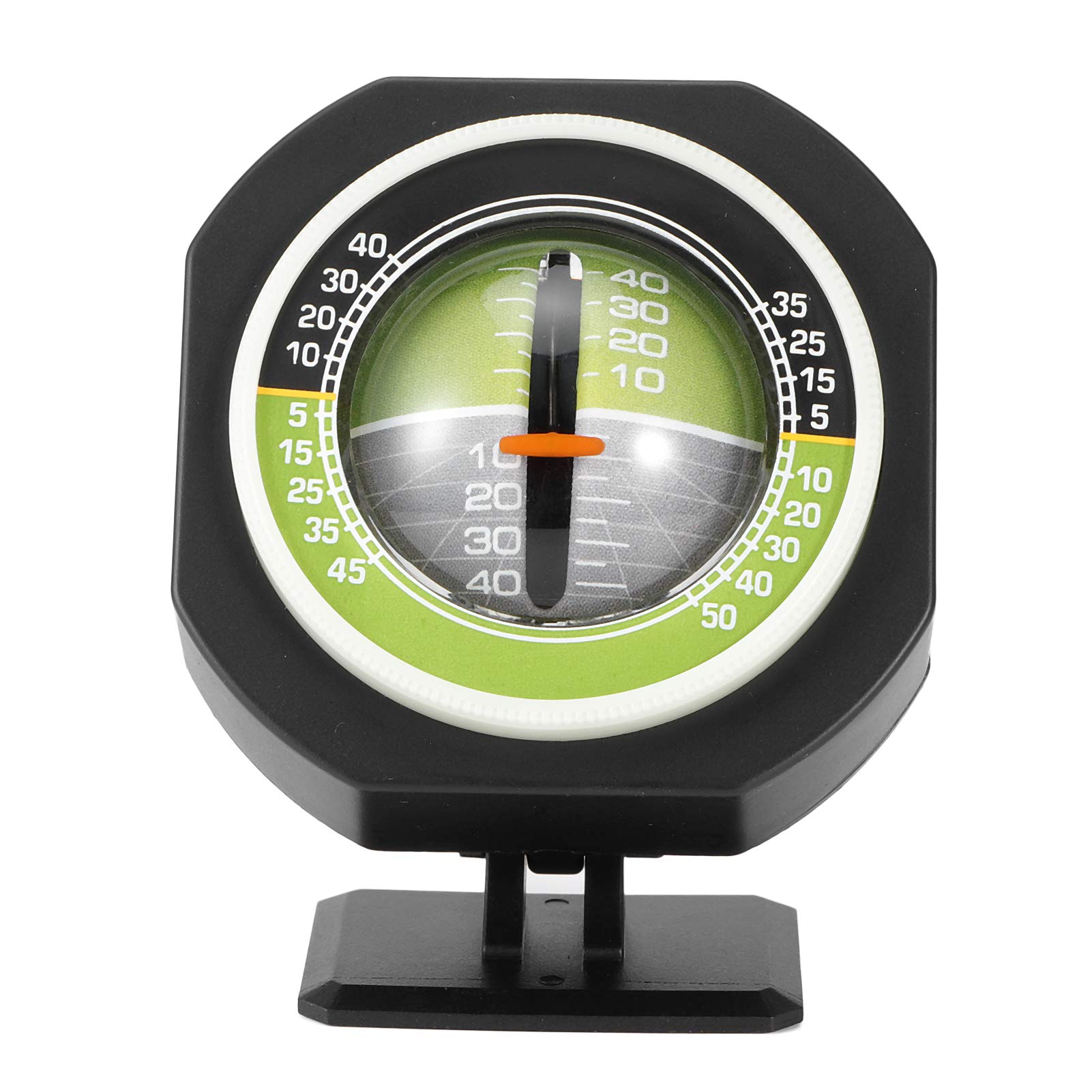 Voiture Inclinomètre, Compteur de Pente avec Accessoires ABS PMMA Slope Gauge pour la Conduite de Nuit