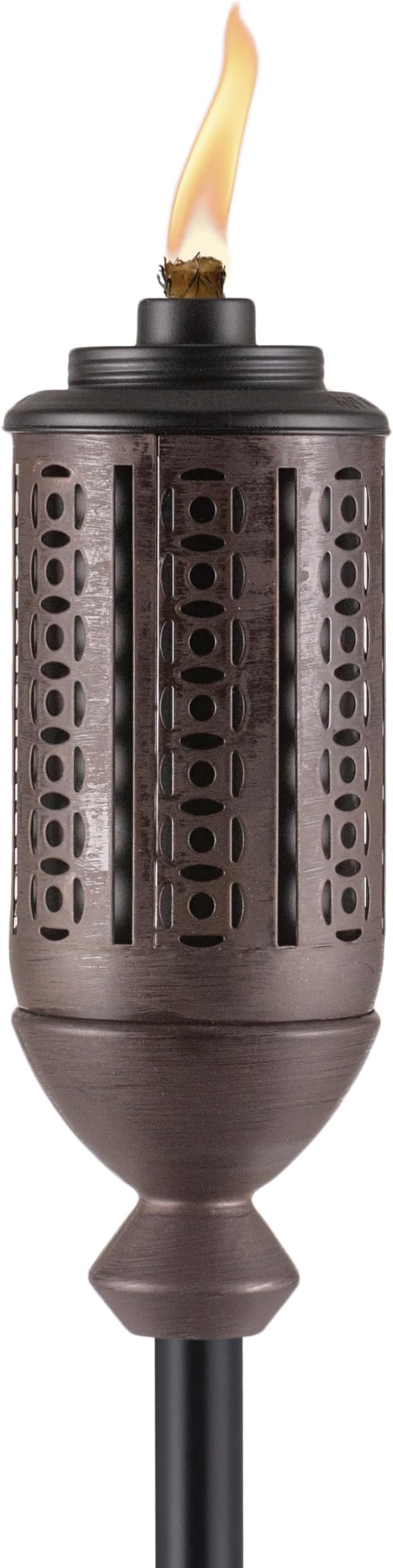 TIKI Brand 65-Inch Cabos Metal Torch, Bronze