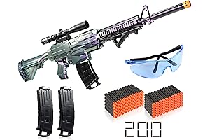 Toy Guns for Boys 8-12: Nerf 2.0 Automatic Machine Toy Gun