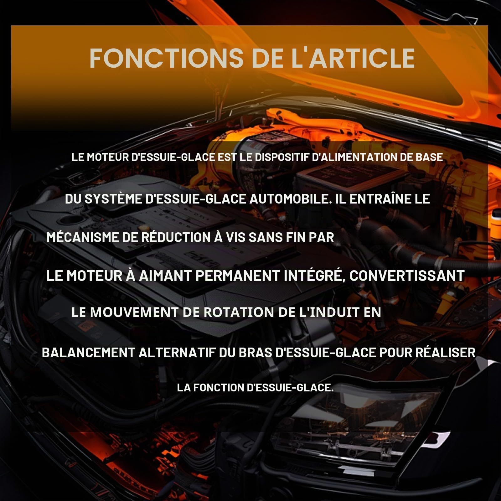 Moteur d'essuie-glace arrière pour pare-brise, compatible avec A3 A4 B5 B6 B7 B8 Avant Saloon A6 C6 Q5 Q7, pièce n° 8E9955711A 8E9955711B