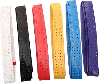 Outanaya 6 Pcs Tennis Badminton Racket Grip Tape, PU Non Slip Overgrip