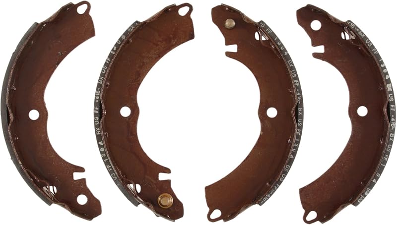 Jogo de sapatas de freio traseiras Bendix Premium 778 para Mitsubishi Lancer 2002 a 2007 e 2011