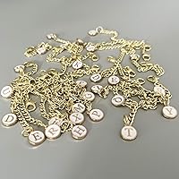 Vista 6 de Tovly 2PCS Stanley Cup Accessories Letter Charms Name ID Initial Letter Handle Personalized Charm For Stanley Tumbler