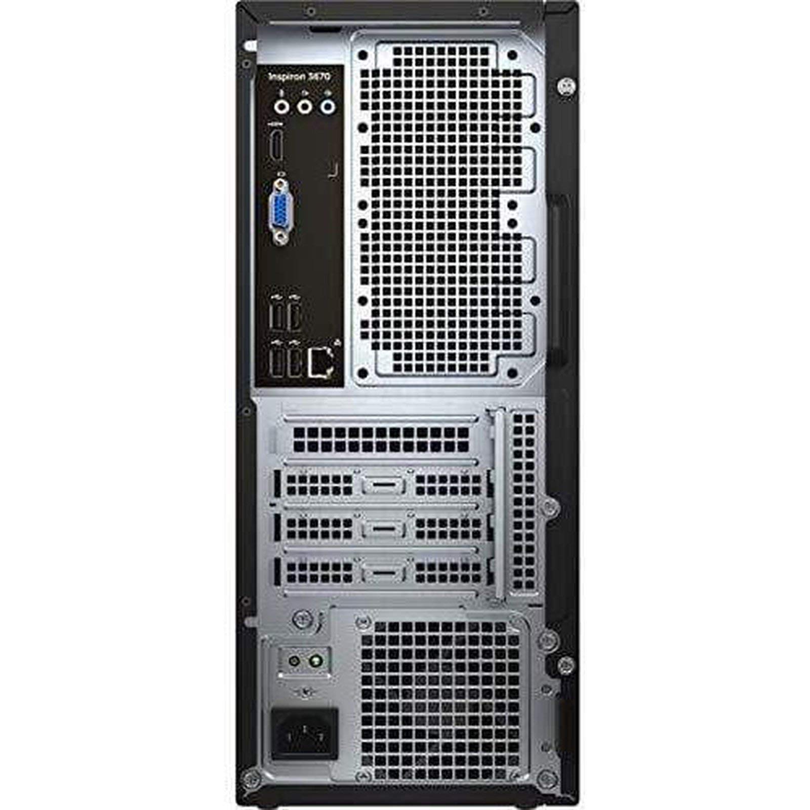 Dell Inspiron 3670 Desktop - Intel Core i5 8th Gen - i5-8400 - Six